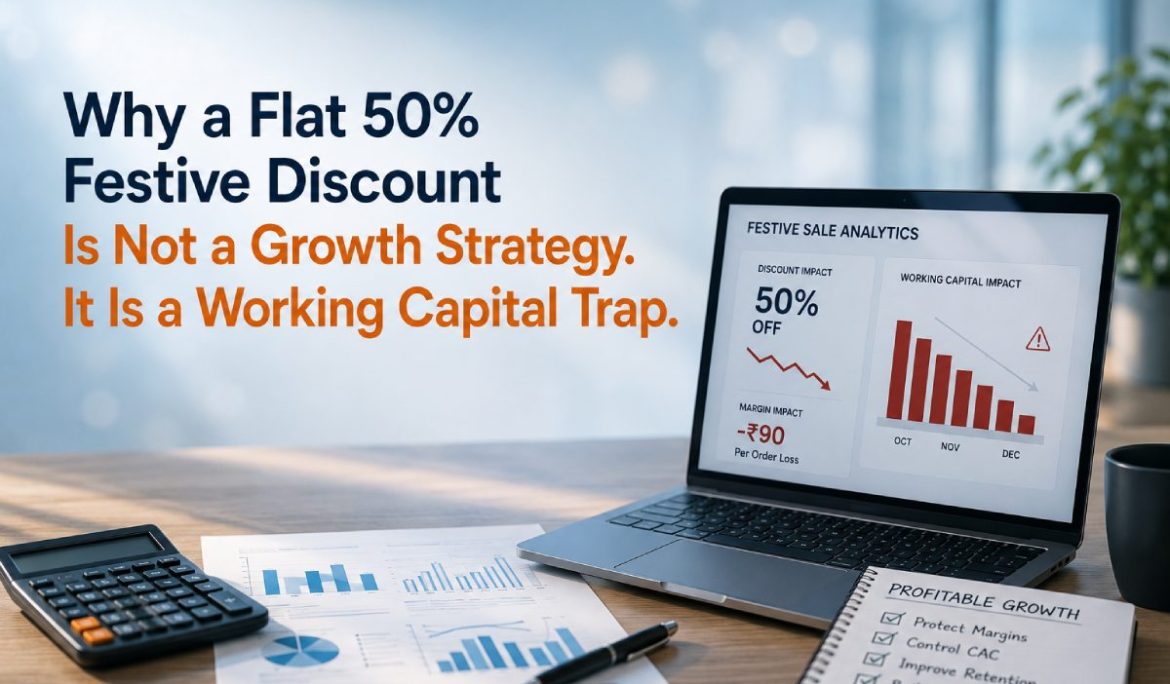 Why a Flat 50% Festive Discount Is Not a Growth Strategy. It Is a Working Capital Trap.