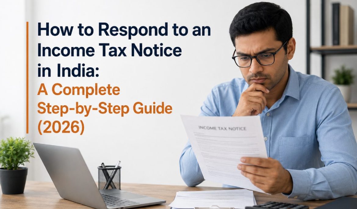 How to Respond to an Income Tax Notice in India: A Complete Step-by-Step Guide (2026)