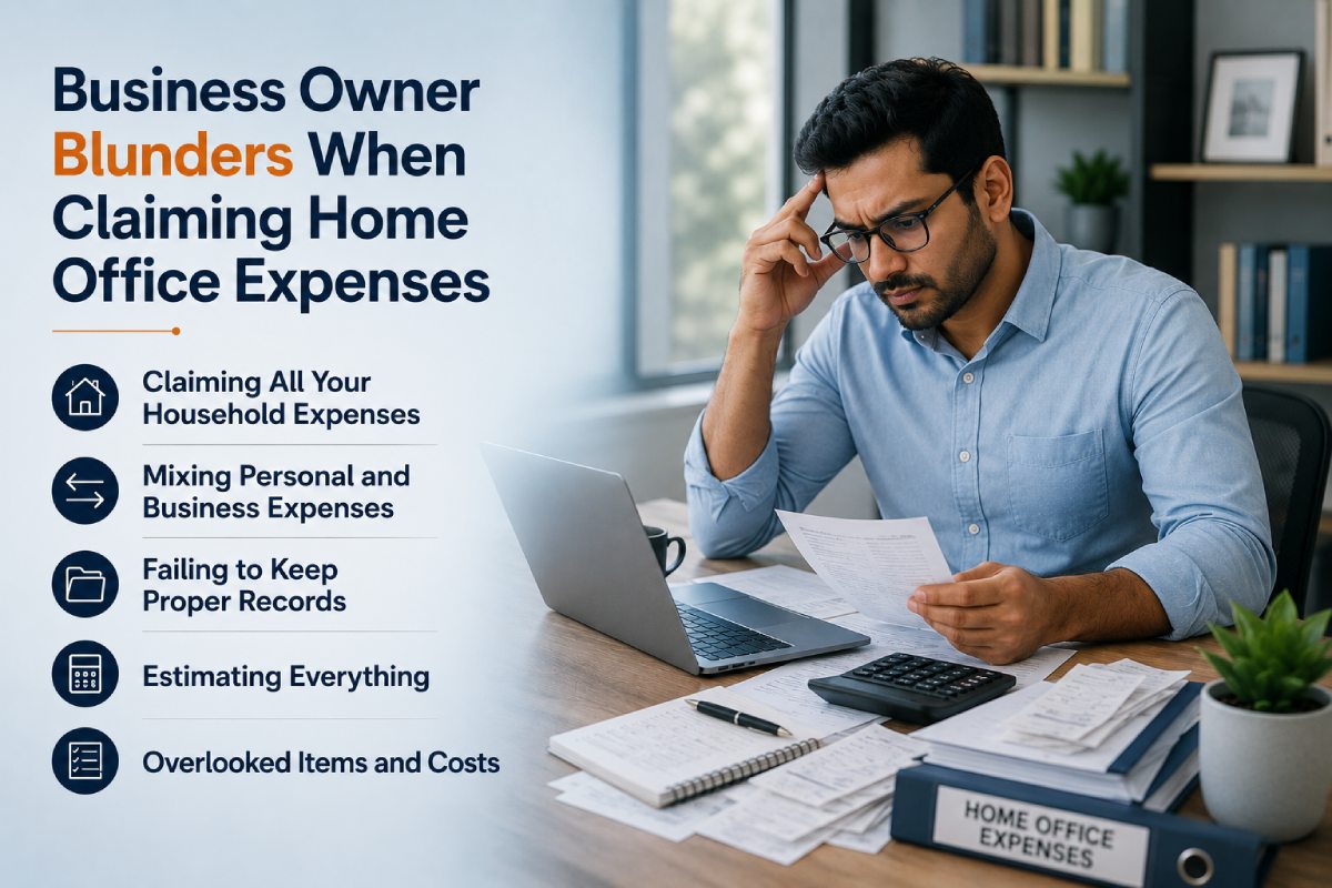 Can I claim home office expenses as a business deduction? 1 Business Owner Blunders When Claiming Home Office Expenses
