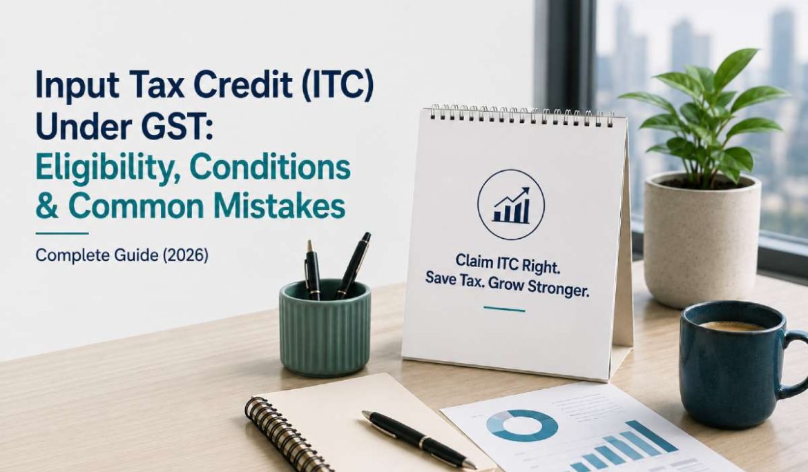 Input Tax Credit (ITC) Under GST: Eligibility, Conditions & Common Mistakes Complete Guide (2026)