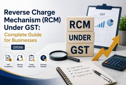 Reverse Charge Mechanism (RCM) Under GST: Complete Guide for Businesses (2026)