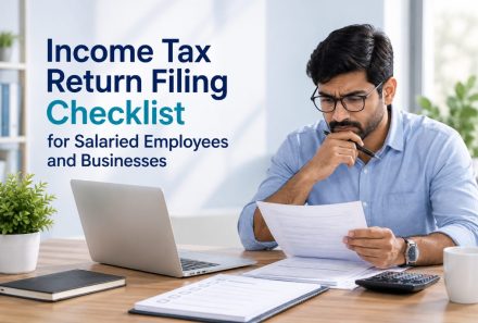 Income Tax Return Filing Checklist for Salaried Employees and Businesses