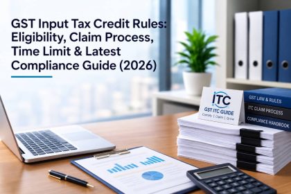 GST Input Tax Credit Rules: Eligibility, Claim Process, Time Limit & Latest Compliance Guide (2026)