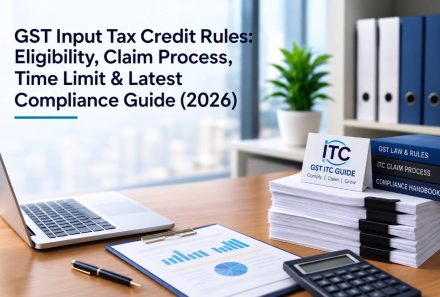 GST Input Tax Credit Rules: Eligibility, Claim Process, Time Limit & Latest Compliance Guide (2026)