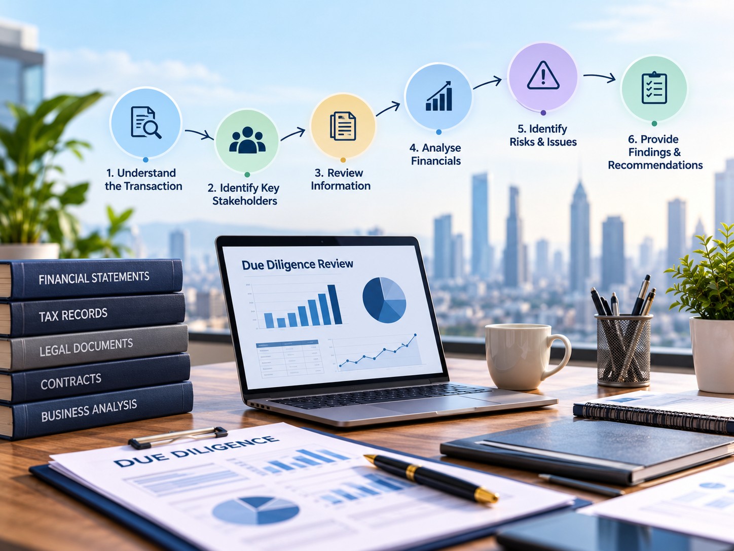 Due Diligence Services 4 due diligence service process