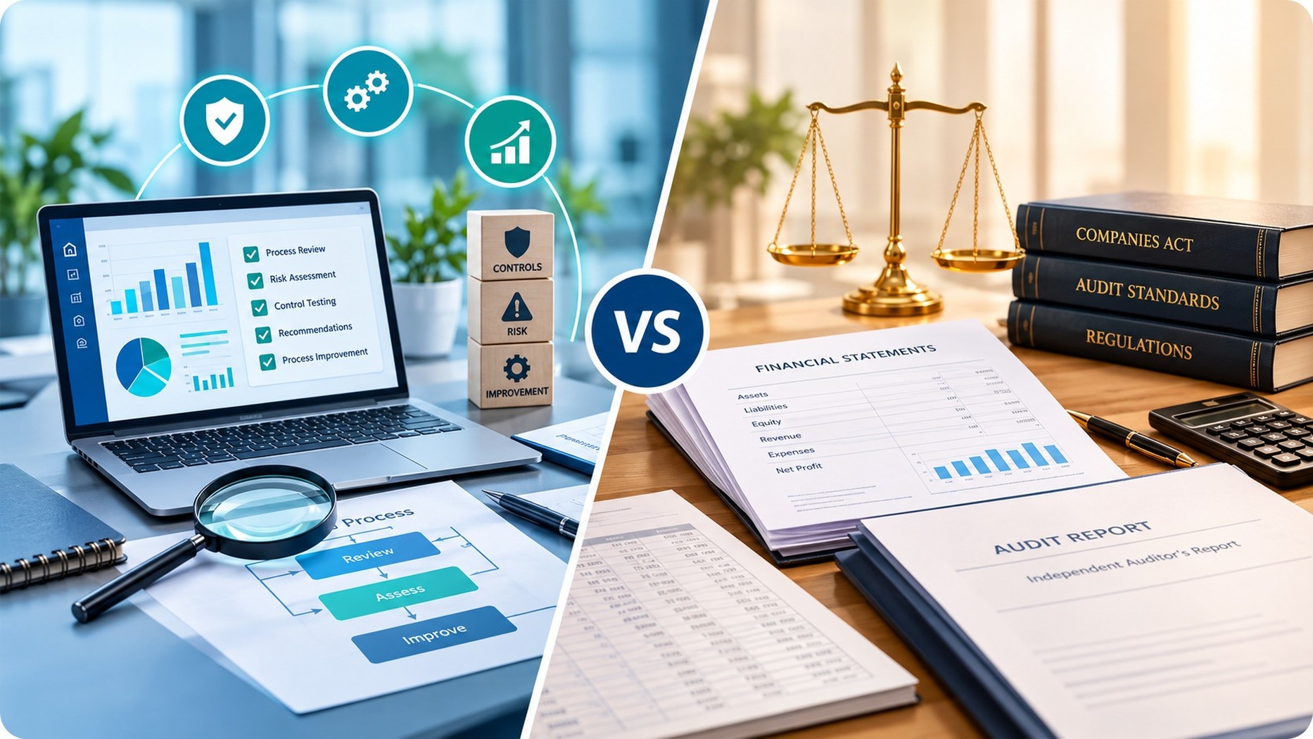Internal Audit Services 3 internal audit vs statutory 1